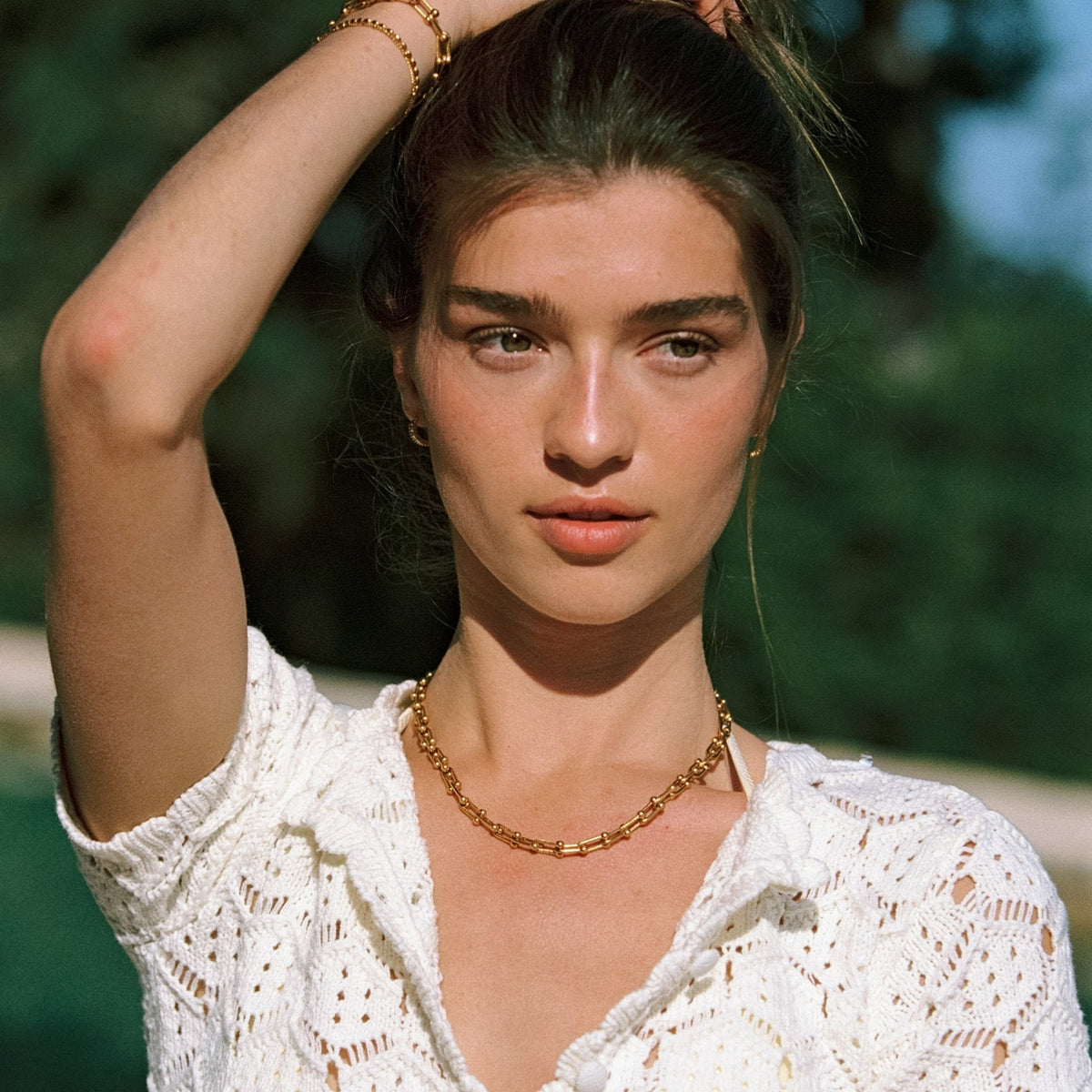 Bruce & Co Island Links – Paperclip Link Choker, 5.3 mm