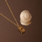 Bruce & Co Seaside – Sunburst Tag Pendant Necklace