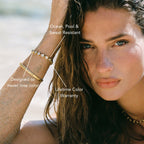 Bruce & Co Sun Spark – White Zircon Teardrop Tennis Bracelet