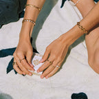 Bruce & Co Candy – Pastel Zircon Eternity Band Ring