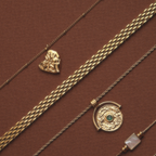 Bruce & Co Sifnos – Woven Chain Choker, 6 mm, Steel