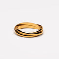 Bruce & Co Bond – Triple Interlocking Band Ring, Steel