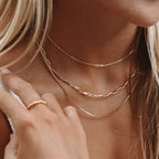 Bruce & Co Saona – Triple Layer Chain Necklace