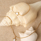 Bruce & Co Guardian – Mother of Pearl Turtle Bracelet