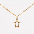 Bruce & Co Guardian – Mother of Pearl Turtle Necklace