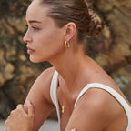 Bruce & Co Everyday – Twisted Hoop Earrings, 23 mm
