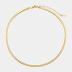 Bruce & Co Classy – Curb Chain Choker, 3 mm × 36 cm
