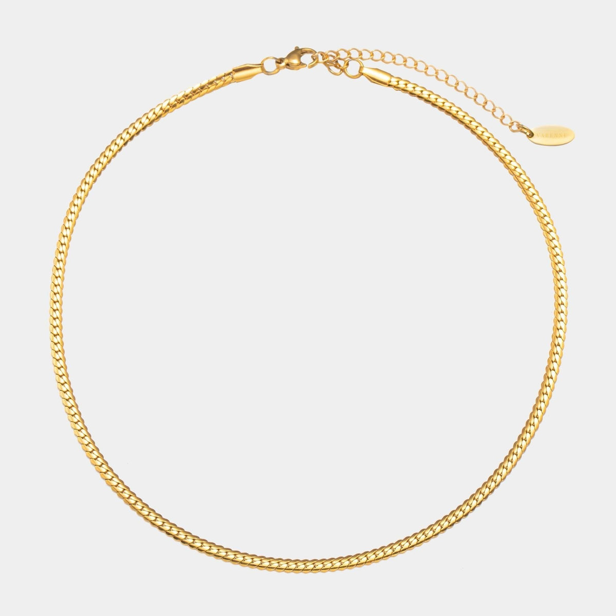 Bruce & Co Classy – Curb Chain Choker, 3 mm × 36 cm