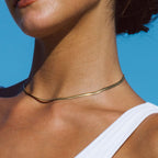 Bruce & Co Classy – Curb Chain Choker, 3 mm × 36 cm