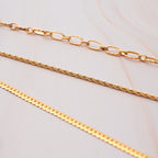 Bruce & Co Calvi – Rope Chain Necklace, 2 mm × 39 cm