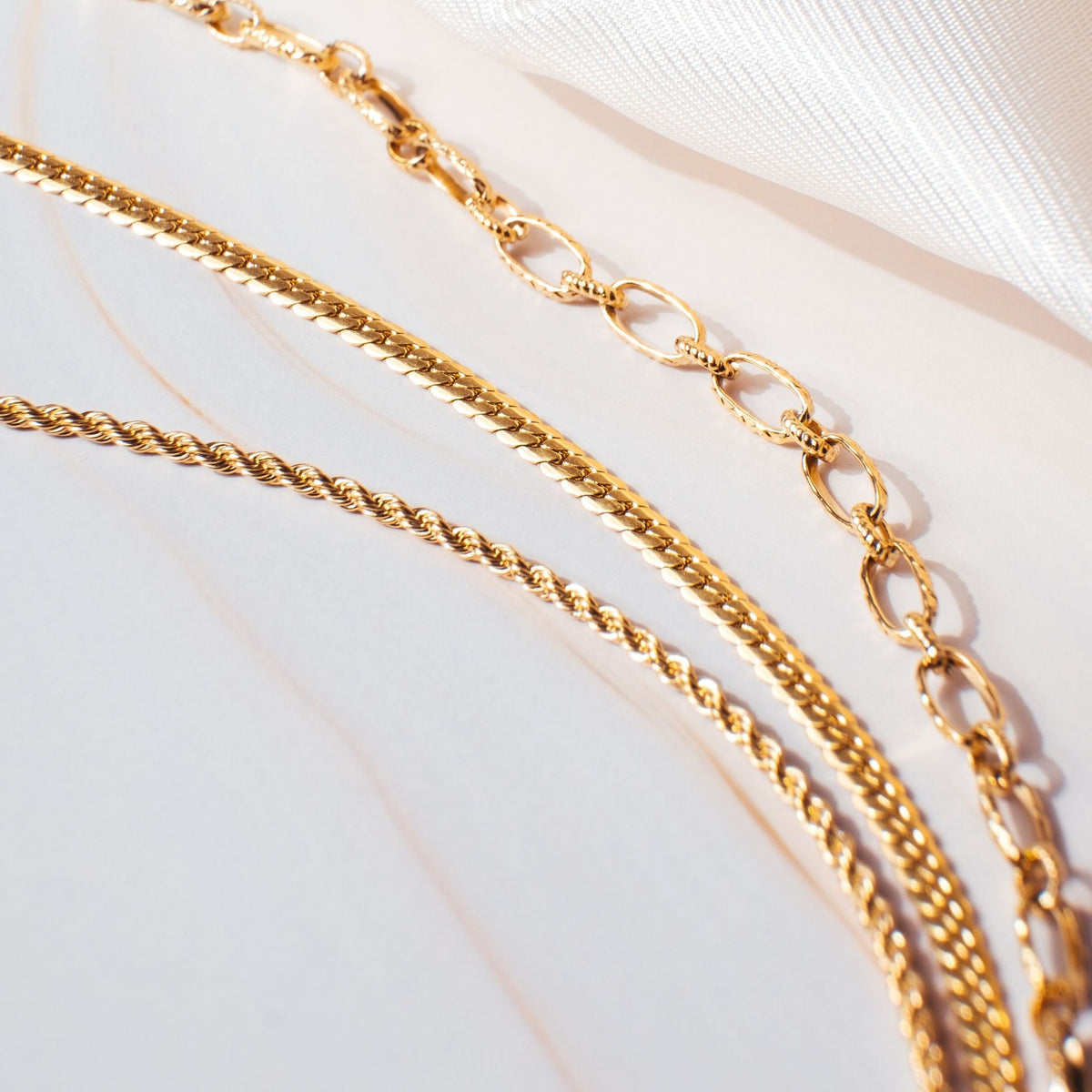 Bruce & Co Classy – Curb Chain Choker, 3 mm × 36 cm