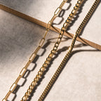 Bruce & Co Classy – Curb Chain Choker, 3 mm × 36 cm