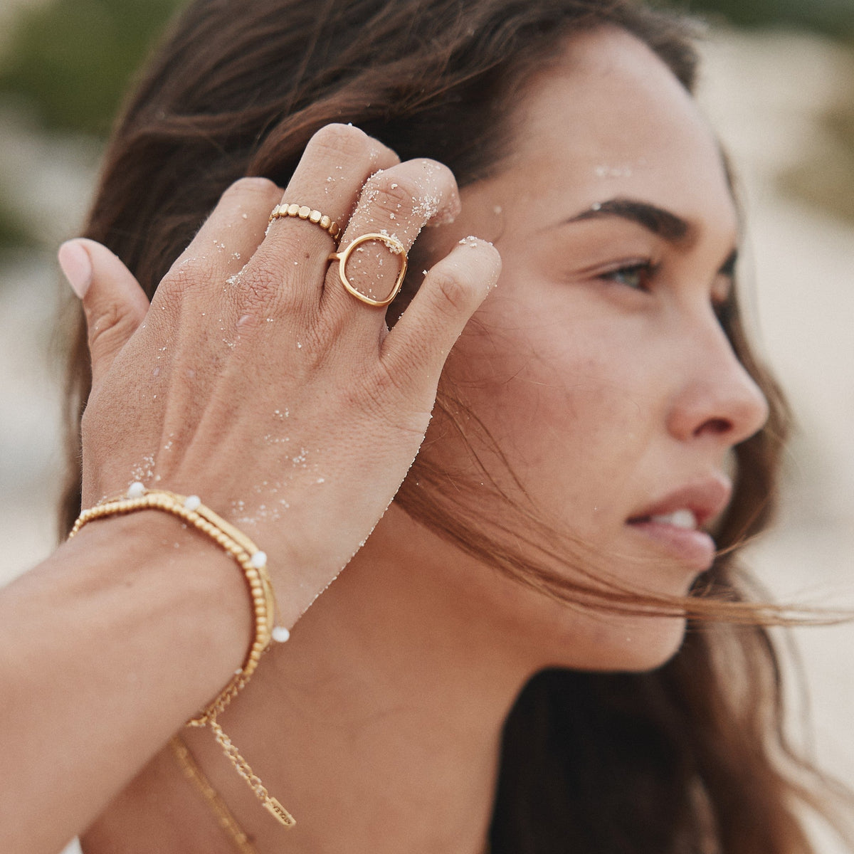 Bruce & Co Bahia – Open Oval Outline Ring