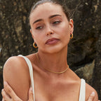 Bruce & Co Everyday – Twisted Hoop Earrings, 23 mm