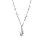 Bruce & Co Whale Shark Pendant Necklace, 45–50 cm, Steel