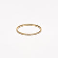 Bruce & Co Glimmer – Fine Half-Set Zircon Band Ring