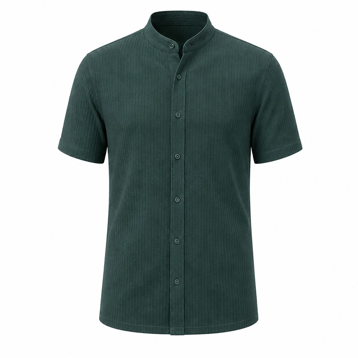 Zalesaro Dark Green — single shirt on white background