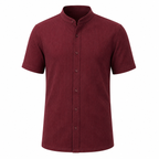 Zalesaro Maroon — single shirt on white background