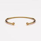 Bruce & Co Mirari – Pavé Disc End Cuff Bracelet