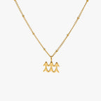 Bruce & Co Zodiac Symbol Pendant Necklace, 10 mm
