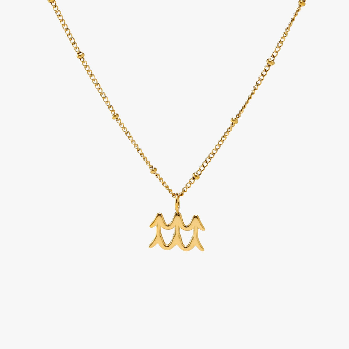Bruce & Co Zodiac Symbol Pendant Necklace, 10 mm