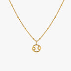 Bruce & Co Zodiac Symbol Pendant Necklace, 10 mm