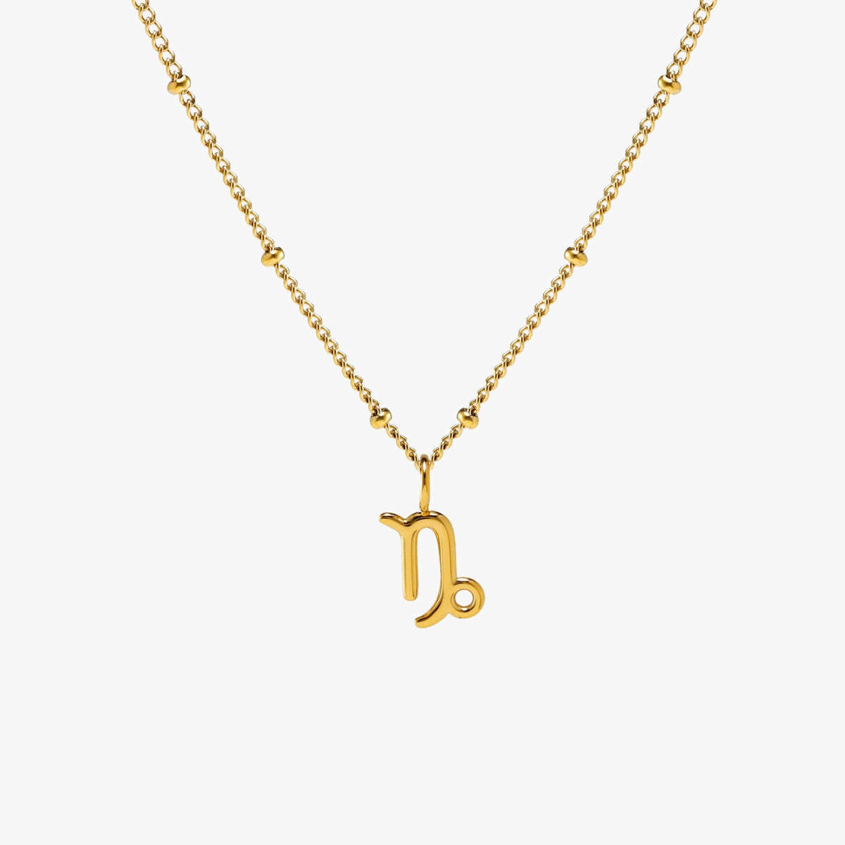 Bruce & Co Zodiac Symbol Pendant Necklace, 10 mm