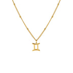 Bruce & Co Zodiac Symbol Pendant Necklace, 10 mm