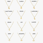 Bruce & Co Zodiac Symbol Pendant Necklace, 10 mm