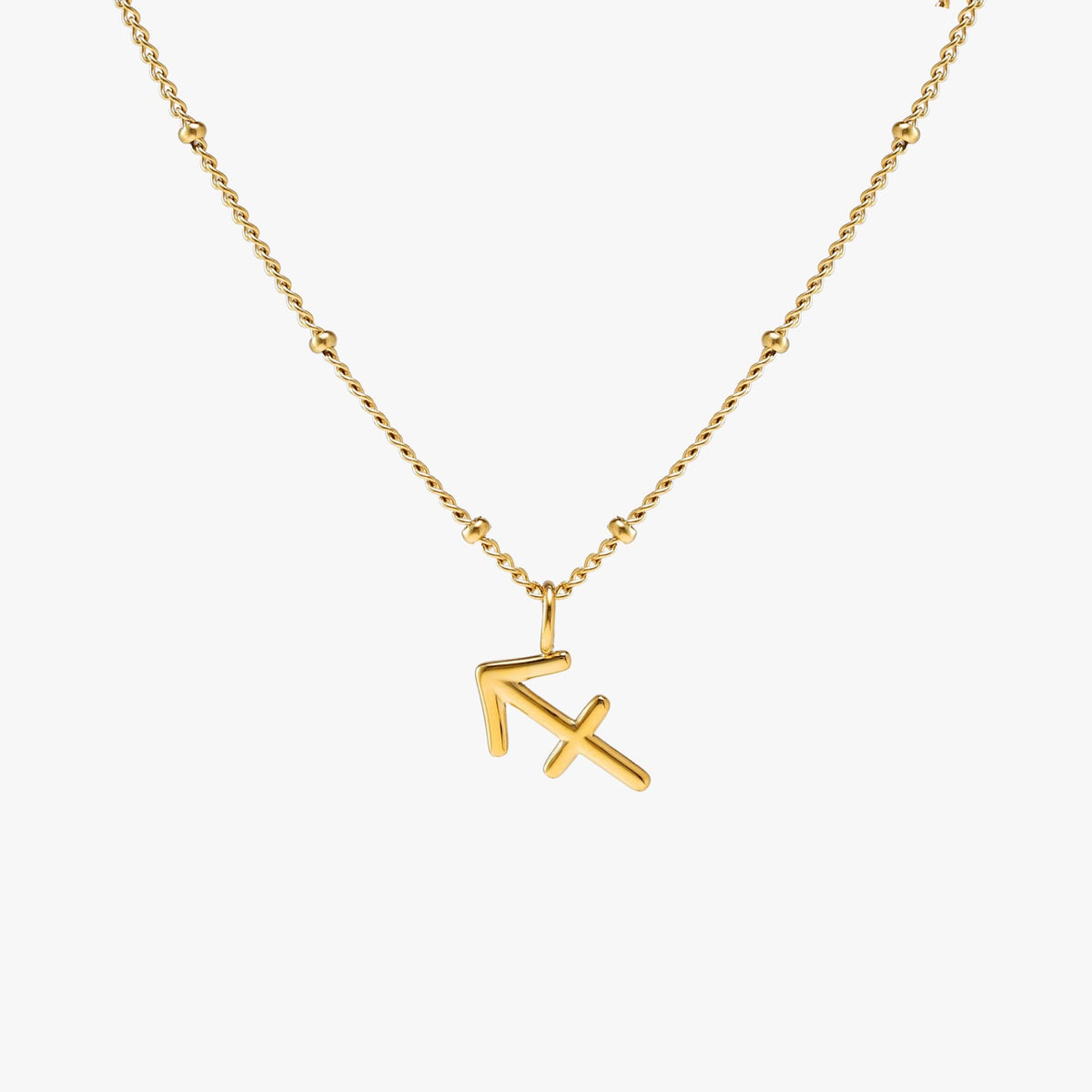 Bruce & Co Zodiac Symbol Pendant Necklace, 10 mm