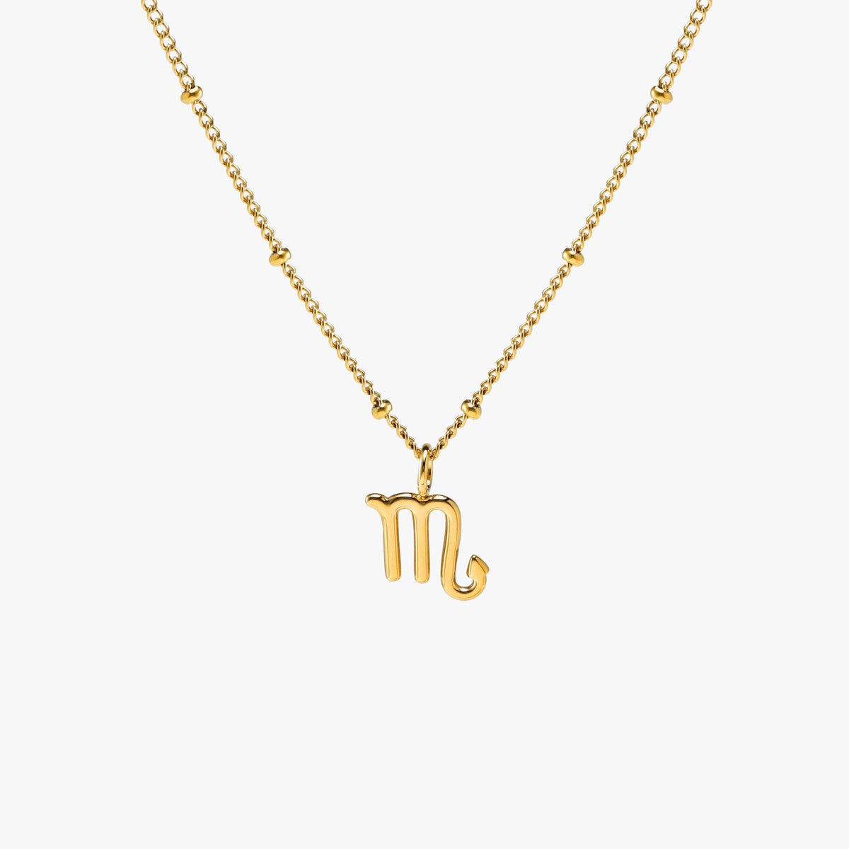 Bruce & Co Zodiac Symbol Pendant Necklace, 10 mm