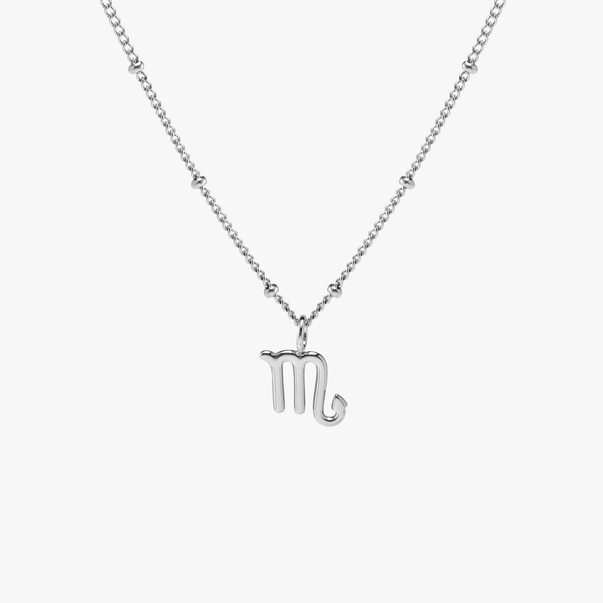 Bruce & Co Zodiac Symbol Pendant Necklace, 10 mm