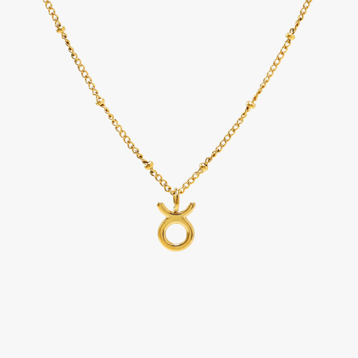 Bruce & Co Zodiac Symbol Pendant Necklace, 10 mm