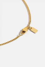 Bruce & Co Zodiac Sign Pendant, 7 mm, Gold-Tone Stainless Steel