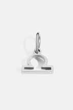 Bruce & Co Zodiac Sign Pendant, 7 mm, Silver-Tone Stainless Steel