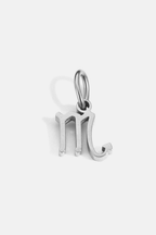 Bruce & Co Zodiac Sign Pendant, 7 mm, Silver-Tone Stainless Steel