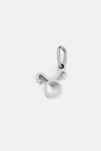 Bruce & Co Zodiac Sign Pendant, 7 mm, Silver-Tone Stainless Steel